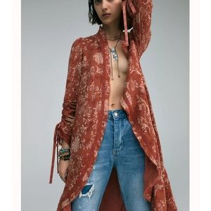 Free People Lara Doublecloth Duster